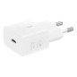 SAMSUNG POWER WALL CHARGER 25W USB-C WHITE EP-T2510NWEGEU