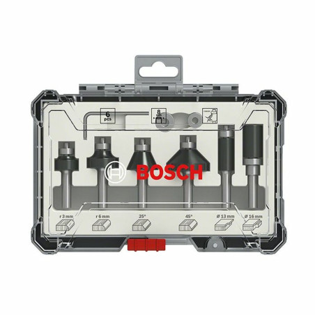 Set di frese multiuso BOSCH 6 mm 6 Pezzi