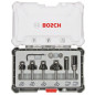 Set di frese multiuso BOSCH 6 mm 6 Pezzi