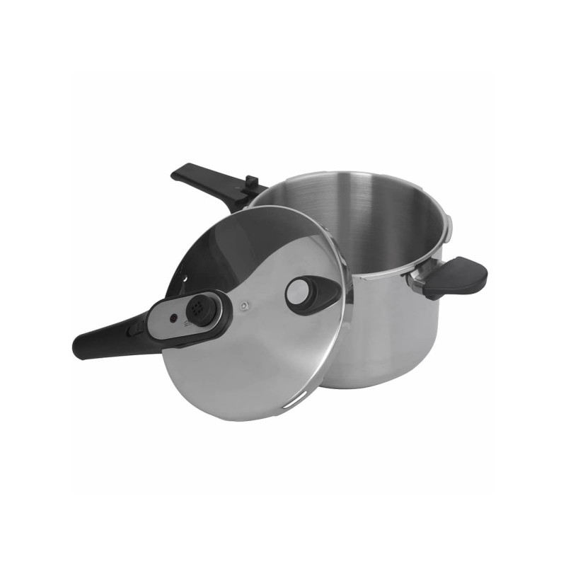 JATA PRESSURE COOKER STAINLESS STEEL 24CM DIAM. 6L INDUCTION READY HOLL2226