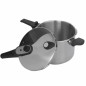 JATA PRESSURE COOKER STAINLESS STEEL 24CM DIAM. 6L INDUCTION READY HOLL2226