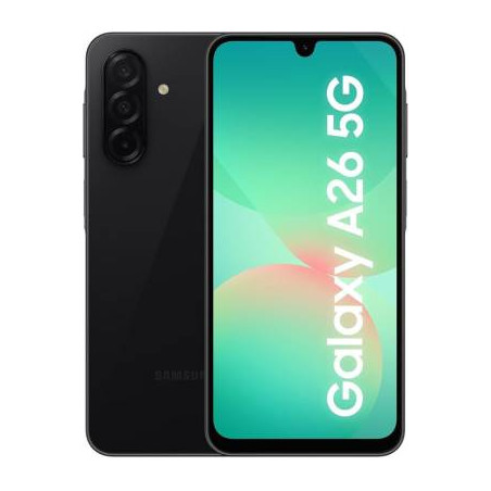 Samsung SM-A266 A26 6+128GB 6.7" 5G Black DS ITA