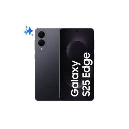 Samsung SM-S937 S25 Edge 12+512GB 6.7" 5G Titanium Jetblack DS EU