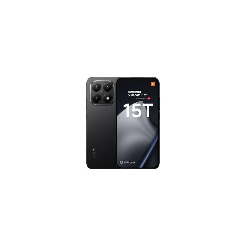 Xiaomi 15T 12+256GB 6.83" 5G Black DS ITA