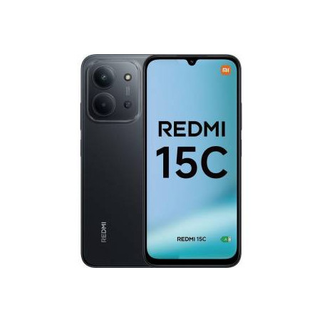 Xiaomi Redmi 15c 4+128GB 6.9" 5G Midnight Black DS ITA