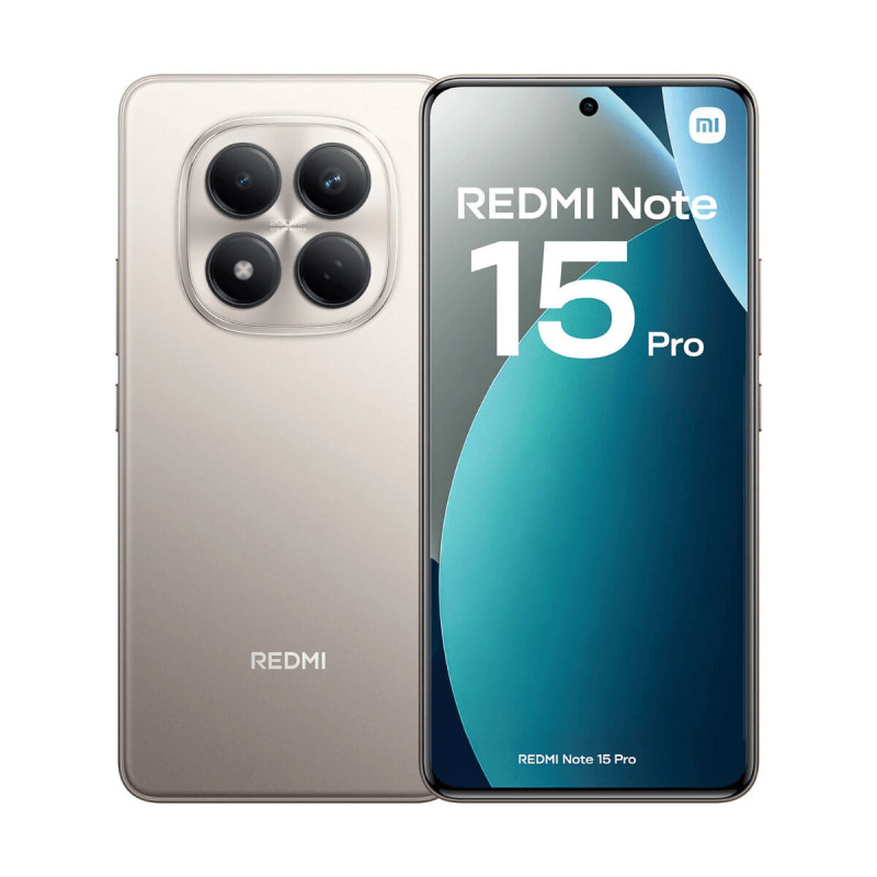 Smartphone Xiaomi Redmi Note 15 Pro 5G 6,83" Octa Core Mediatek Dimensity 7400 Ultra 8 GB RAM 512 GB Silver