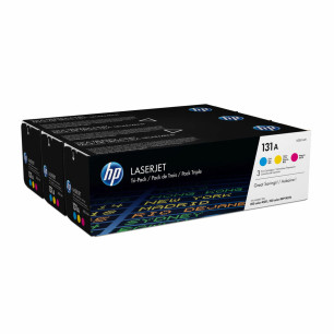 Toner HP 131A Cyan/Magenta/Yellow Yellow Multicolour Tricolour