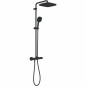Colonna doccia Grohe Vitalio Comfort Nero ABS 11 X 114 X 37 CM