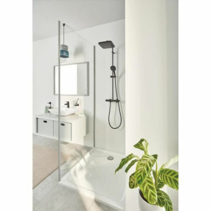 Colonna doccia Grohe Vitalio Comfort Nero ABS 11 X 114 X 37 CM
