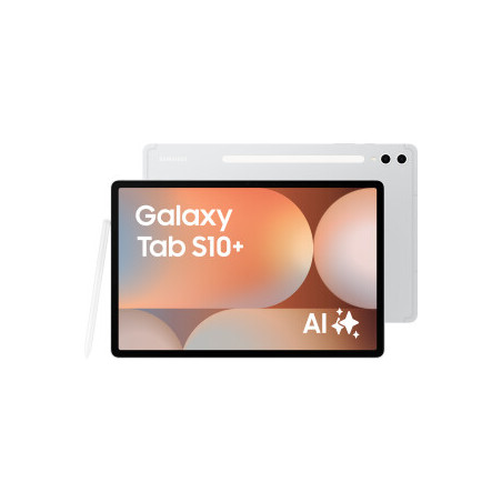 SAMSUNG TAB S10 PLUS SM-X820 12+256GB 12.4" WIFI PLATINUM SILVER