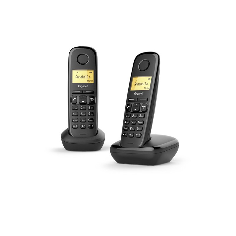 GIGASET WIRELESS PHONE A170 DUO BLACK (L36852-H2802-D201)