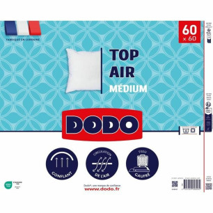 Cuscino DODO MEDIUM TOP AIR Bianco 60 x 60 cm
