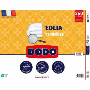 Piumino Letto DODO EOLIA Bianco 300 g/m² 240 x 260 cm