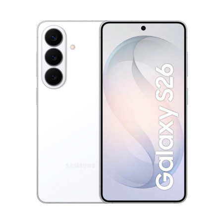 Smartphone Samsung Galaxy S26 5G SM-S942 6,3" Qualcomm Snapdragon 8 Gen 5 Deca Core 12 GB RAM 512 GB Bianco