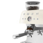 SMEG ESPRESSO MACHINE 50STYLE WITH INTEGRATED GRINDER CREAM EGF03CREU