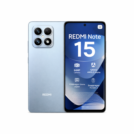 XIAOMI REDMI NOTE 15 6+128GB DS 4G GLACIER BLUE NFC