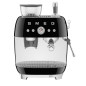 SMEG ESPRESSO MACHINE 50STYLE WITH INTEGRATED GRINDER BLACK EGF03BLEU