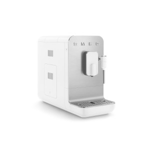 SMEG ESPRESSO AUTOMATIC COFFER MACHINE WITH MILK FROTHER WHITE BCC12WHMEU